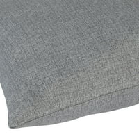 Heather Grey in. Jastuk za pravni pravokutnik na otvorenom od Greendele Home Fashions