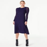 Scoop Ženska haljina sa asimetričnim šavovima, veličine XS-XXL