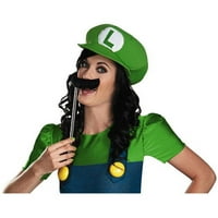 Luigi Deluxe ženski kostim za odrasle Halloween