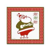 Zaštitni znak likovne umjetnosti 'ružni Božićni džemper Santa 4' platno Art Jean Plout