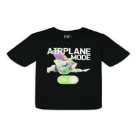 Disney Toy Story Boys 4-Buzz Airplane Mode On Grafički Kratki Rukav T-Shirt