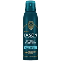 Jason muški minerali okeana + eukaliptus suhi sprej dezodorans, 3. oz