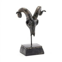 Skulptura za lubanje antilopa crna