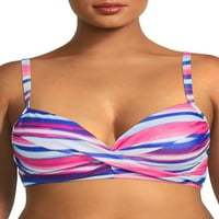 Catherine Malandrino Womens Alpha Bikini Top Plus