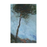 Zaštitni znak likovne umjetnosti' Lone Moorland Pine ' platnena Umjetnost Paula Bailea