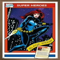 Marvel Trading kartice - Crni udovici zidni poster, 22.375 34 Uramljeno
