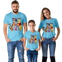 Winnie The Pooh Muška atletska anime unise majica, Winnie The Pooh roditelj-dijete odjeća