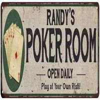 Randyjeva poker soba Poklon metalni znak DECOR 206180048390