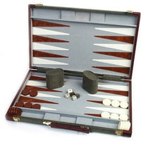 Kolekcija klasičnih igara 18 Backgammon set, futrola za ataše