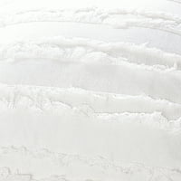Unique Bargains Ressel Striped Throw Jastuk Pokriva Bijelo 18 18
