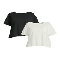 Terra & Sky ženska džepna majica Plus veličine