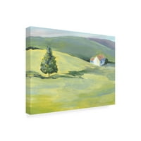 Regina Moore' Hillside Vista II ' Canvas Art