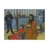 Zaštitni znak likovne umjetnosti 'Schuffeneckers Studio' platno Art by Gauguin