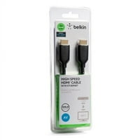 Belkin Components F3Y021BT M muški do muški HDMI kabel s Ethernet, crno-zlatnim