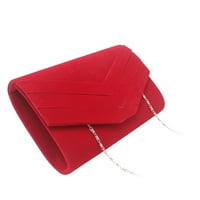 Ženske večernje vrećice Svečane vjenčane torbice maturalne torbe za torbu za torbu, crvena