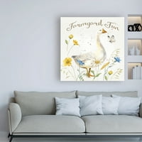 Zaštitni znak likovne umjetnosti' nostalgična Farma VI ' platnena Umjetnost Jane Maday
