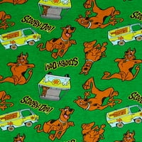 Scooby Doo AOP & kratki rukav za dječake grafičke majice 2 pakovanja, veličine 4-18