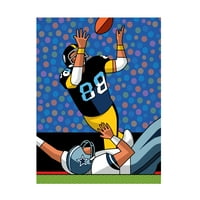 Ron Magnes 'Lynn Swann Super Bowl Catch' Canvas Art