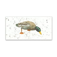Zaštitni znak Likovna umjetnost 'Duck 3' platna Umjetnost Michelle Campbell