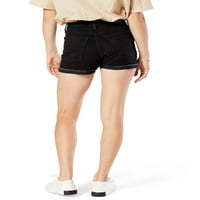 Potpis Levi Strauss & Co. Juniors ' High Rise Button Fly Shortie Shorts