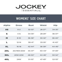 Jockey® Essentials ženski i ženski Plus brušeni Luxe Lounge Jogger
