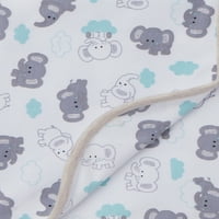 Garnimals odjeća za novorođenčad s ćebetom, 5 komada, Preemie-6 9 mjeseci