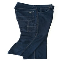 Tradicionalni Fit Traper Dungaree - Indigo Traper Pranje Odjeće