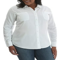 Ženska Tencel majica sa dugim rukavima