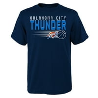 Omladinski Oklahoma City Thunder Navy Tim T-Shirt