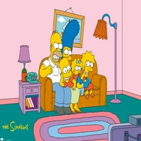 Zidni Poster Simpsons - Kauč, 22.375 34