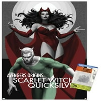Marvel stripovi - Scarlet Witch - Scarlet Witch & QuickSilver zidni poster, 22.375 34
