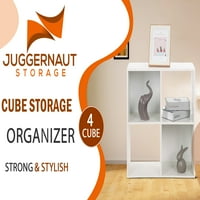 Juggernaut Storage 4-Kockasti Organizator Za Pohranu, Bijeli