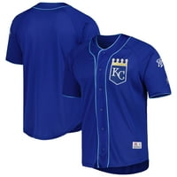 Muški Royal Kansas City Royals Bejzbol dres na dugmad