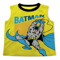 Batman Boys majica, rezervoar i kratki Set od 3 komada, veličine 4-7