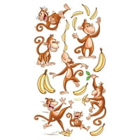 Američki zanat Sticko plesne majmune naljepnice, komad
