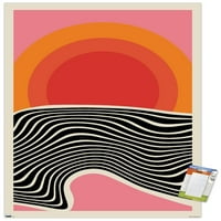 Minimalistički Poster Za Sunset Wall, 14.725 22.375