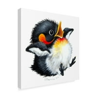 Zaštitni znak likovne umjetnosti 'neka sneg pingvin' platno umjetnost Peggy Harris