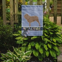 Carolines blaga bb5569gf neapolitan mastiff zastava za dobrodošlicu Vrt veličine malog, višebojni