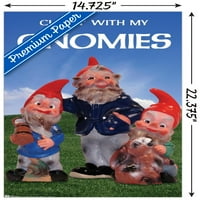 Gnomies - zidni poster Chilin, 14.725 22.375