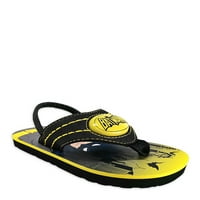 Batman Toddler Boys License Flip-Flops, veličina 7-1