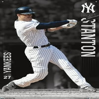 New York Yankees - zidni Poster Giancarlo Stanton sa iglama, 22.375 34