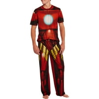 Marvel muški Set za spavanje kostima Iron Man