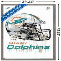 Miami Dolphins - Kap Po Kap Šlem Zidni Poster, 22.375 34