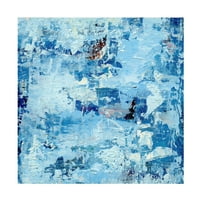 Katie Jeanne Wood 'abstract 85' Canvas Art