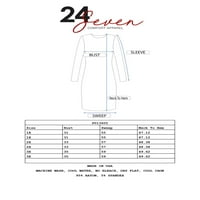 24Seven Comfort odjeća plus veličine maxi haljina bez naramenica