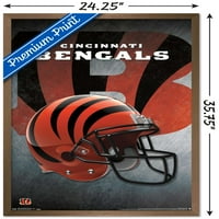 Cincinnati Bengals - Zidni poster kacige, 22.375 34