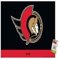 Ottawa Senators - Logo Zidni poster sa pushpinsom, 22.375 34