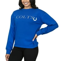Indianapolis Colts Peppy Dame ' Fleece L S Top
