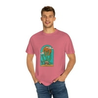 Pustinjska lobanja skeletna kaktusa zapadnjačka majica, retro zapadna košulja, kauboj