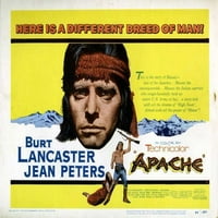 Apache Poster Film u Burt Lancaster John McIntire Jean Peters Charles Bronson John Dehner Paul Guilfoyle